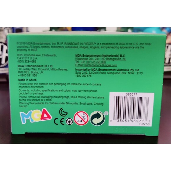 R.I.P. Rainbows in Pieces Dann Ville with Collectible Trading Card Inside NEW - Picture 4 of 5